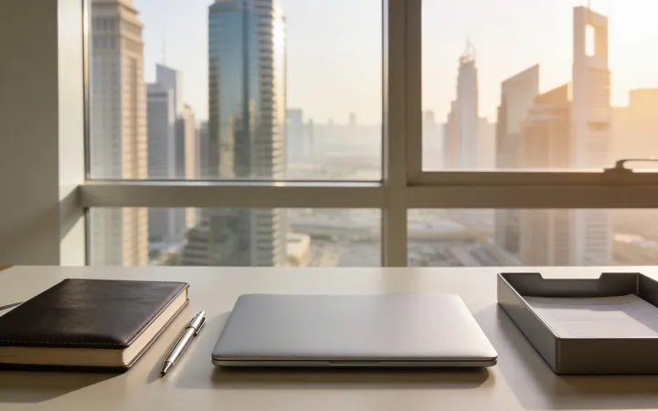 An empty VAT return period being reviewed before filing