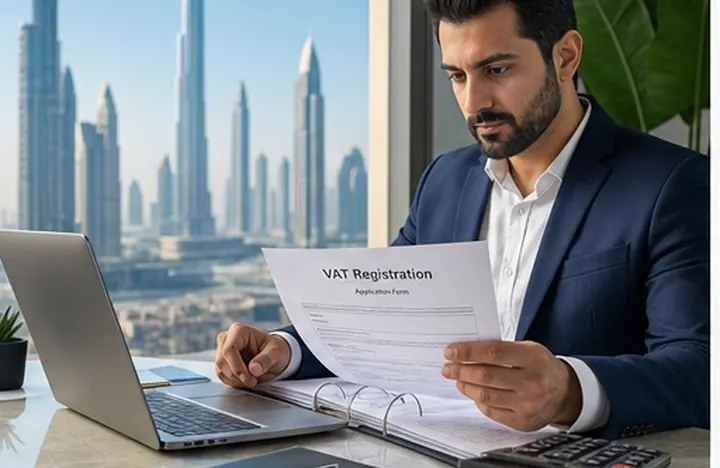 Documents prepared for a UAE VAT registration application
